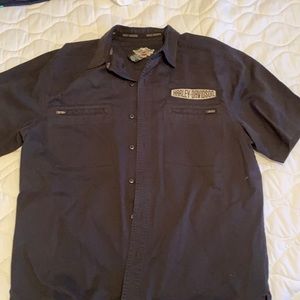 Men’s Harley short sleeve button up